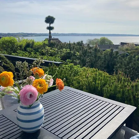 Feriehus Wooden House With Panoramic View Of Bay Ebeltoft